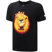 NIKE男装短袖T恤时尚针织詹姆斯狮子王篮球运动服BV8316