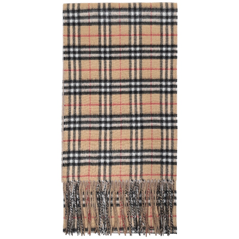 BURBERRY 博柏利 男女通用款VINTAGE格纹山羊绒双面两用围巾 40583331