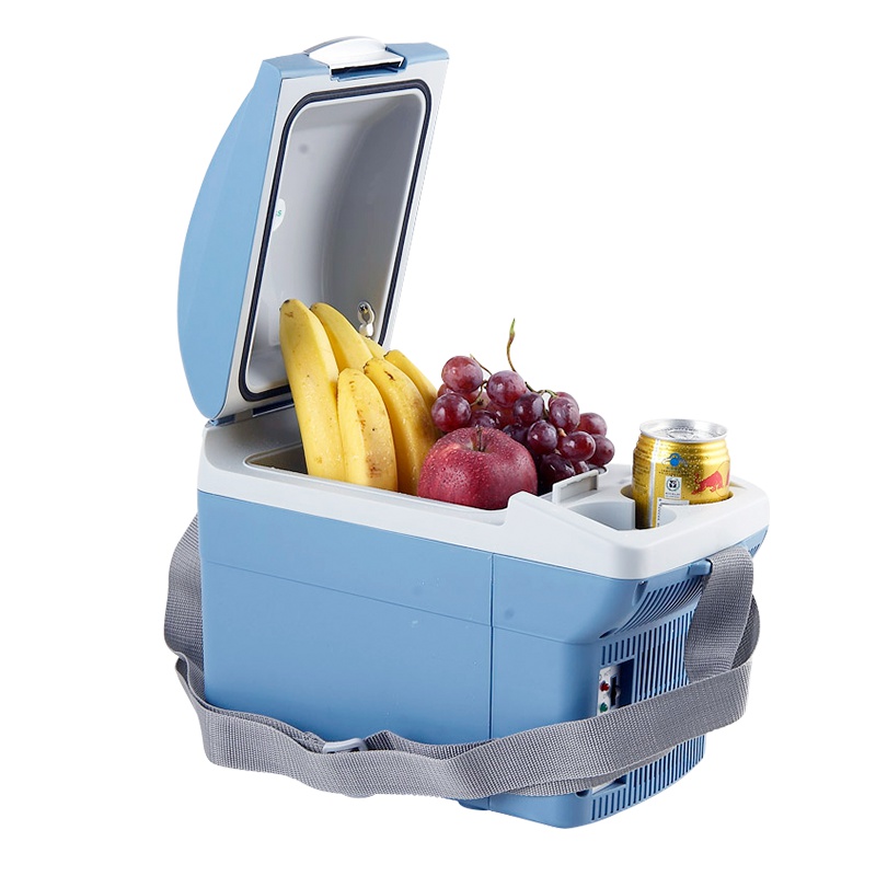 婷微(Tingwei)CB-08B 汽车车载迷你电子制冷冷暖冰箱 6L升蓝色