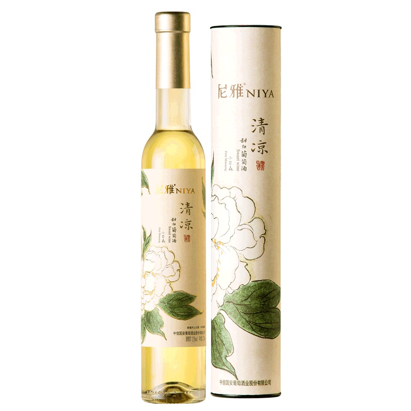 尼雅红酒 清凉甜白葡萄酒375ml