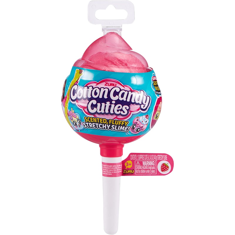 ZURU 惊喜棒棒糖神奇变色棉花泥儿童礼物玩具随机发糖棉花泥ZURU8628