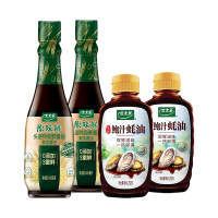 太太乐鲍汁蚝油232g*2瓶+原味鲜头道特级鲜酱油450ml*2瓶 厨房调味