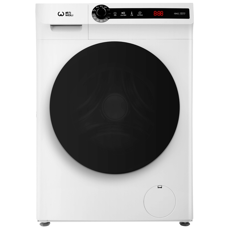 威力(WEILI)12KG变频大容量滚筒洗衣机全自动 高温除菌 一级能效 巴氏除菌洗XQG120-1478DPX