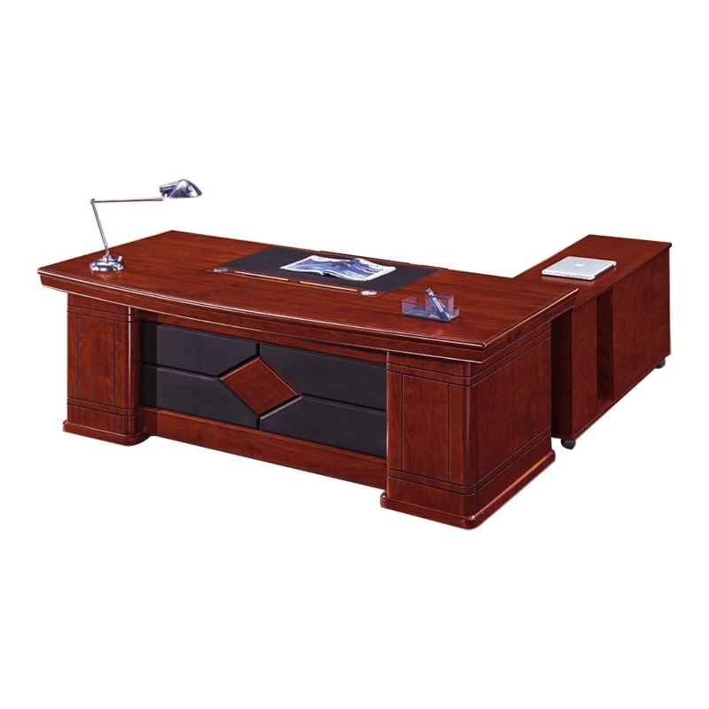 科朔 办公桌老板桌经理桌现代班台经理桌油漆班台桌2.2米KS-B3822H