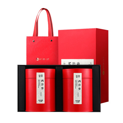 [礼盒]杞里香西洋参片切片大片非500g枝长白山人参片花旗参含片