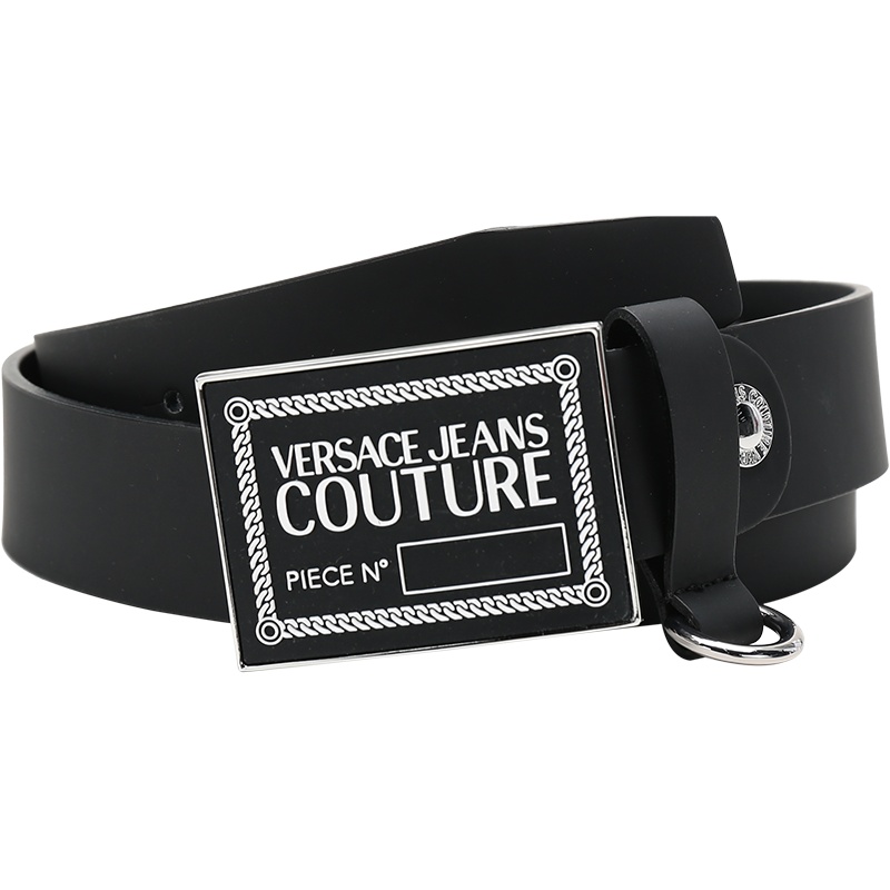 VERSACE JEANS COUTURE 范思哲 男士 PU合成革板扣式腰带 D8YWAF21 71632