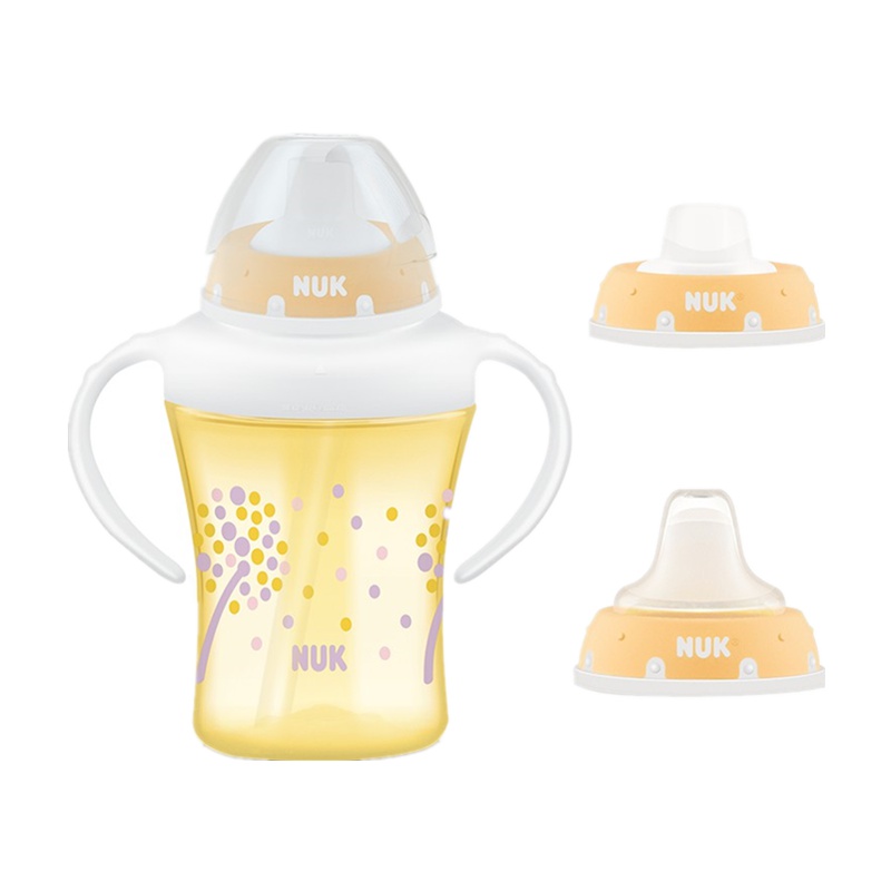 NUK双柄透明学习水杯套装.