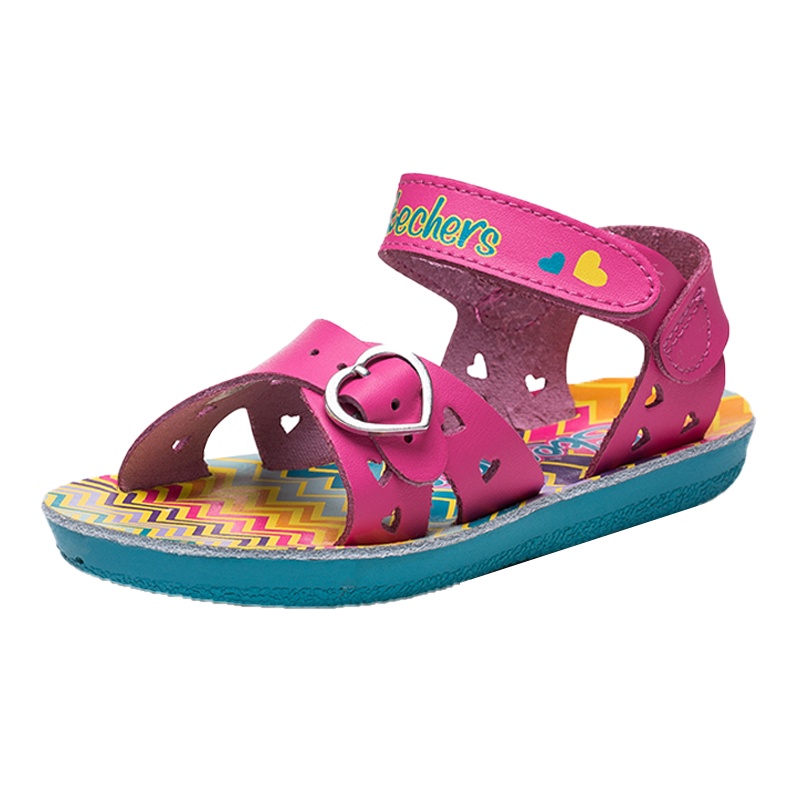 Skechers斯凯奇童鞋女童凉鞋 86453NC