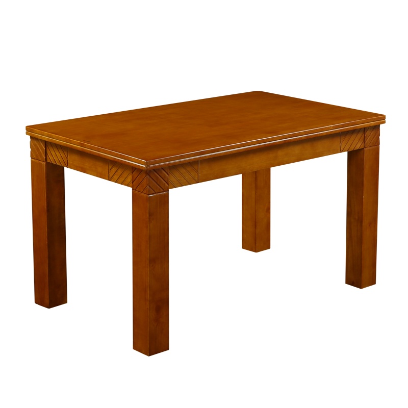 [红心家居]简约中式家居家用餐厅餐桌方形餐桌饭桌