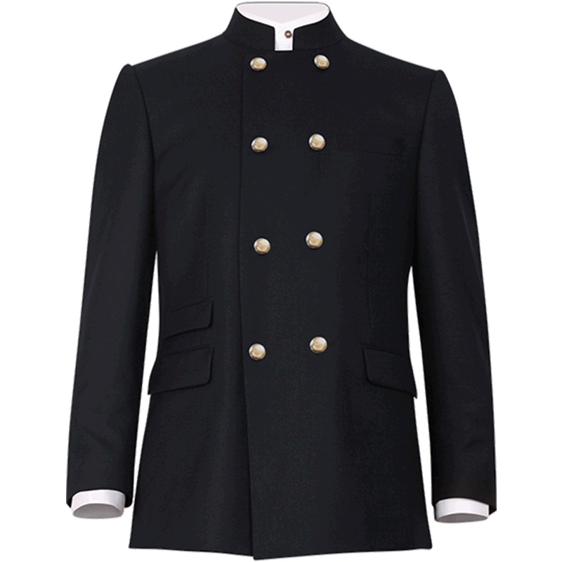 柒牌SEVEN男装套西中国风套装经典中华立领商务西装中山装【中华立领】