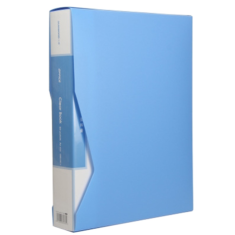 三木(SUNWOOD) CBEA-80-1 A4.80页经济型加外壳资料册 蓝色(单位:件)