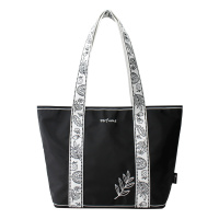 花间公主香水春季新季刺绣手提容量单肩包牛津纺包尼龙帆布女士包