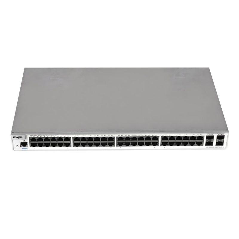 锐捷（Ruijie）全千兆交换机24口/48口 安全多业务高性能企业级交换机 RG-NBS5710-48GT4SFP-E