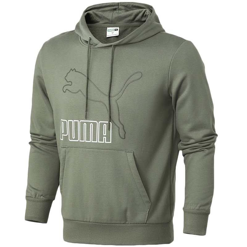 PUMA彪马男装运动服休闲针织连帽卫衣599300