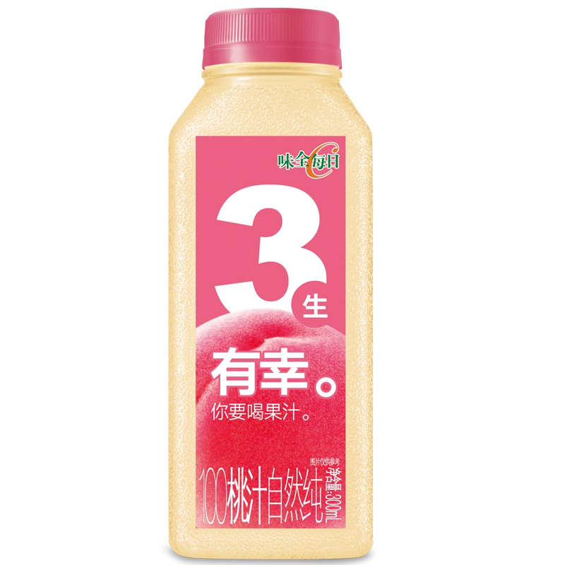 味全每日C桃复合果汁300ml