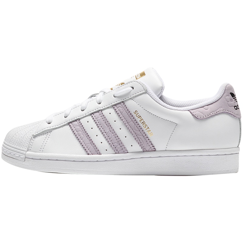 阿迪达斯三叶草女鞋板鞋SUPERSTAR贝壳头运动休闲鞋FW3567