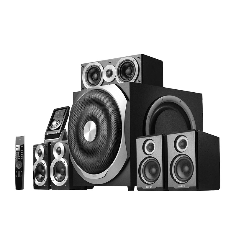 漫步者(EDIFIER)S5.1MKII数字家庭影院音箱 低音炮电视hifi音响 电脑音箱