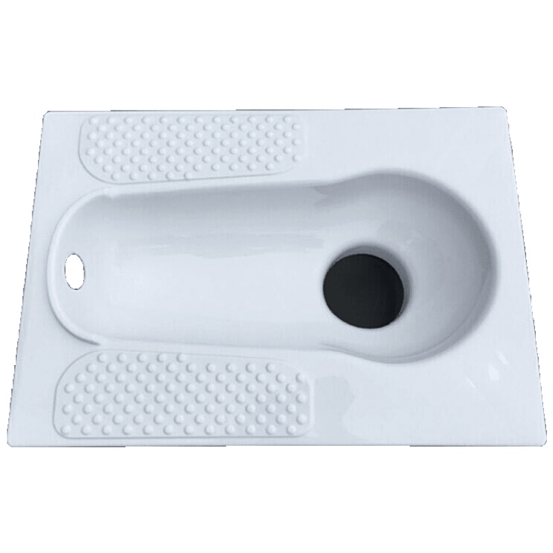 塑料蹲便器蹲坑便池蹲厕卫生间厕所大便器家用J安心抵