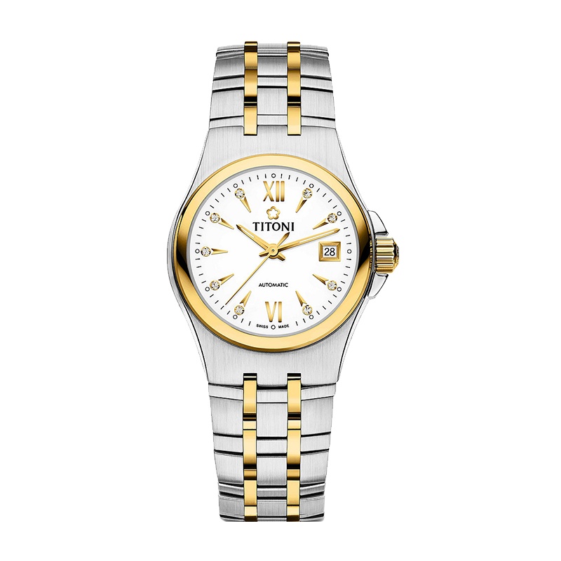 TITONI梅花动力系列女士机械表23730SY-271