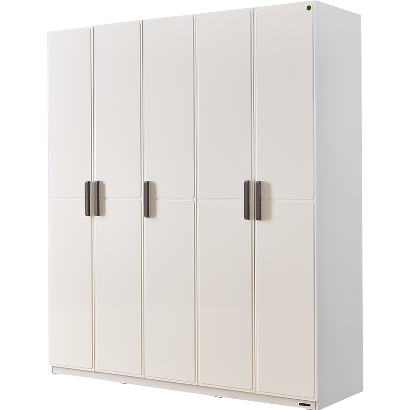 全友家居现代简约大衣柜平开门对开门衣柜衣橱122702