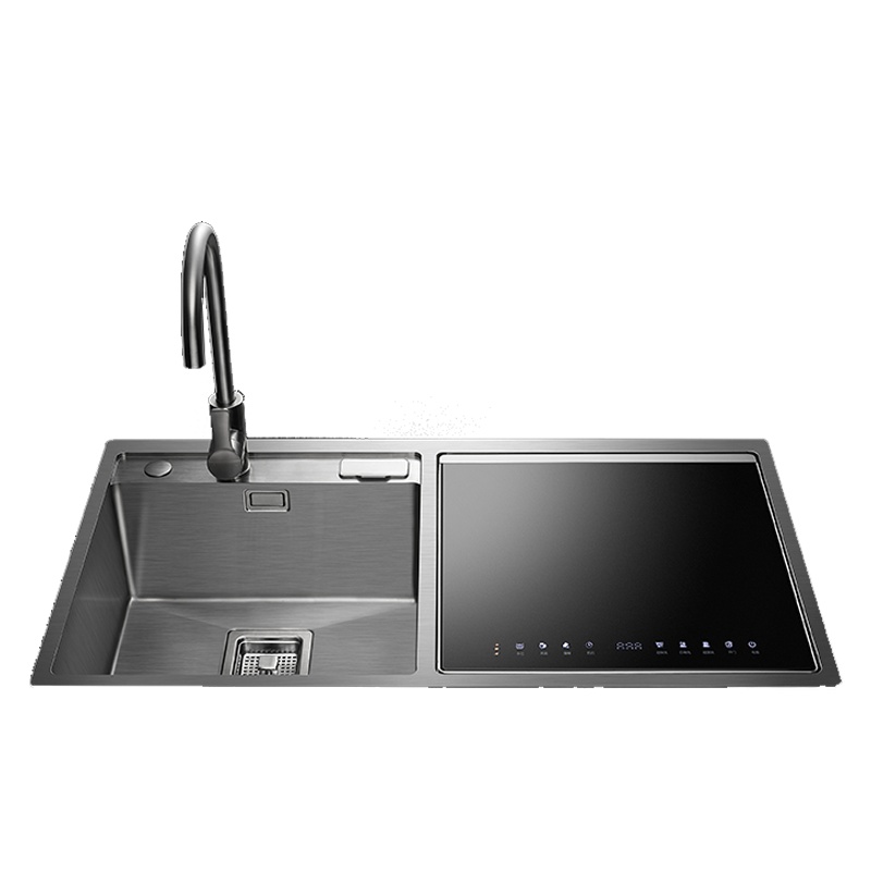 [净洗四合一]火星人U1集成洗碗机双超声波清洗家用全自动水槽洗碗机