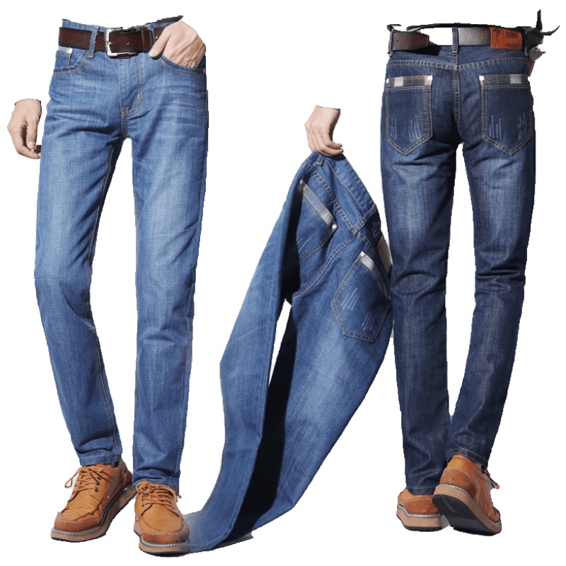 古仕卡特GUSSKATER新款男士牛仔裤时尚百搭男装牛仔长裤四季款男士牛仔裤【BT】
