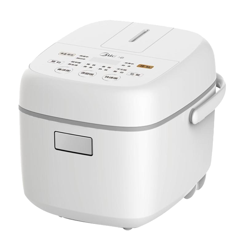 美的电饭煲迷你款2L RS2082 底盘加热智能防溢家用电饭锅1-3人