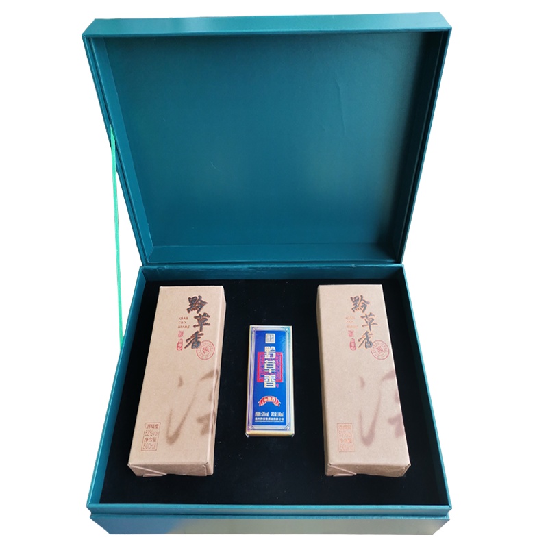 贵州茅台镇吴公岩酒业53度黔草香酱香型白酒纯粮食坤沙收藏酒送礼酒500ml*2礼盒套装