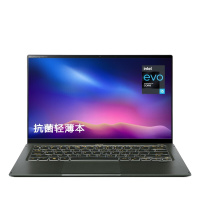 宏碁(acer)非凡S5 仅重1kg超轻薄本Evo严苛认证宏基14英寸轻奢触控本笔记本电脑(11代酷睿i7-1165G7 16G 1TBSSD 指纹识别)绿色 标配