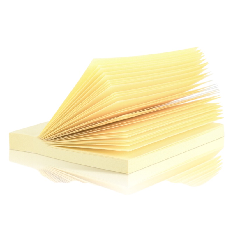 得力便签贴纸76*76mm*4本