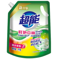 WQMD超能低泡植萃洗衣液补充装1kg1袋