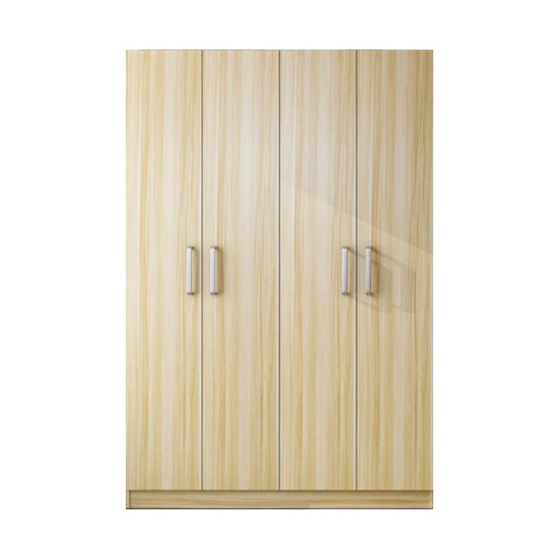 三能 办公家具简约现代经济型组装人造板简易出租房成人卧室2门3门衣橱 简易衣柜