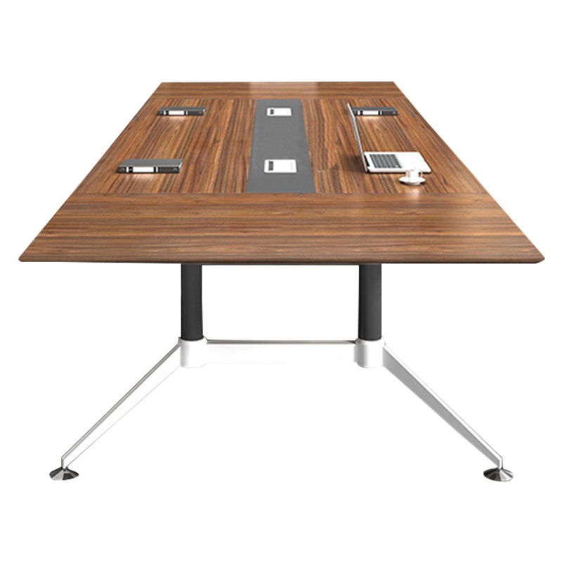 质凡会议桌长桌简约现代会议室洽谈接待桌椅组合小型培训桌办公家具