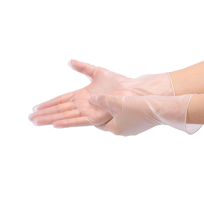 雅高 一次性手套 TPE加厚乳胶丁腈橡胶食品餐饮厨房耐用手套 10*装 GD