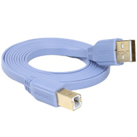 秋叶原 白色2.0m打印机连接线QS5307