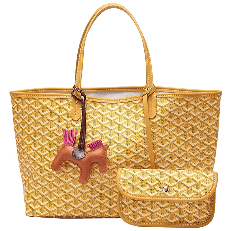 第九城（V.NINE） 包包女狗牙包2019新款时尚简约大容量包包购物袋单肩潮手提子母包