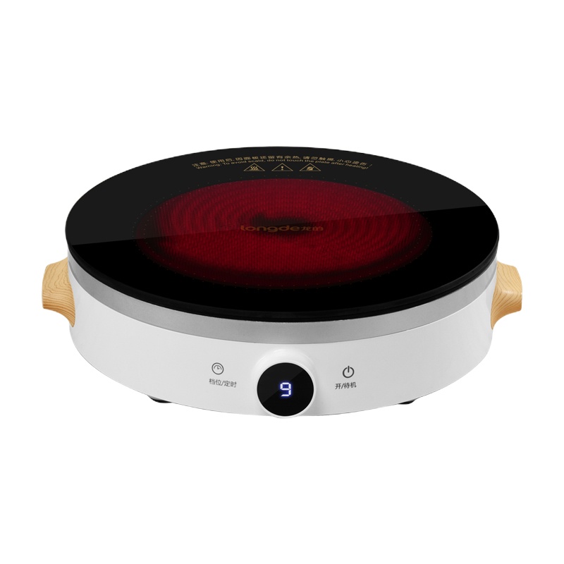龙的(longde)LD-DTL150A 电陶炉家用电磁炉智能大功率多功能电茶炉 白色