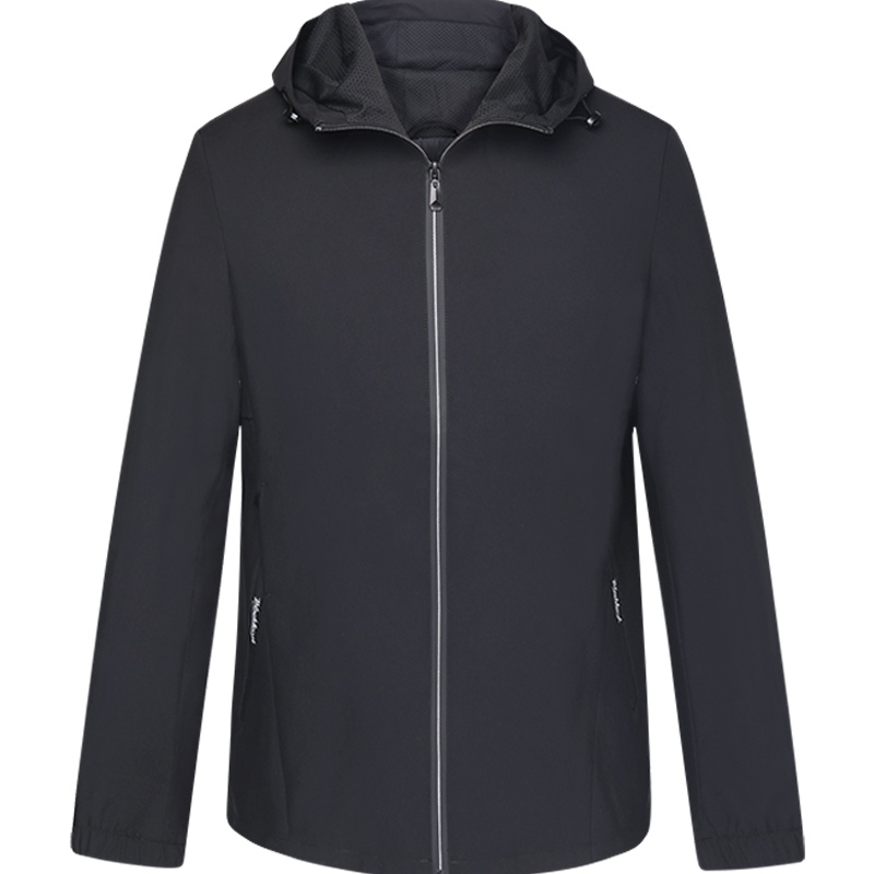 HODO红豆男装 男士夹克 2019春季新款商务休闲连帽中青年茄克