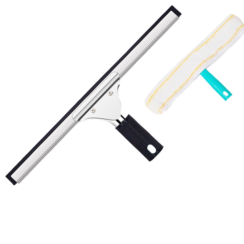 擦玻璃神器家用玻璃刮子清洁器擦窗器刮水器地刮伸缩杆搽玻璃刮刀45cm