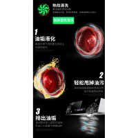 家用抽油烟机厨房用黄金蛋顶吸式中式吸油烟机特价小型 CXW-Q16 按键全封电机+3.0米烟管送工具箱