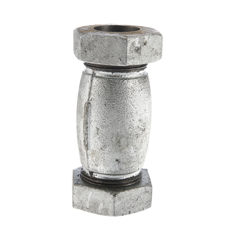 双箭镀锌哈夫节速接管箍抢修节DN65 1个