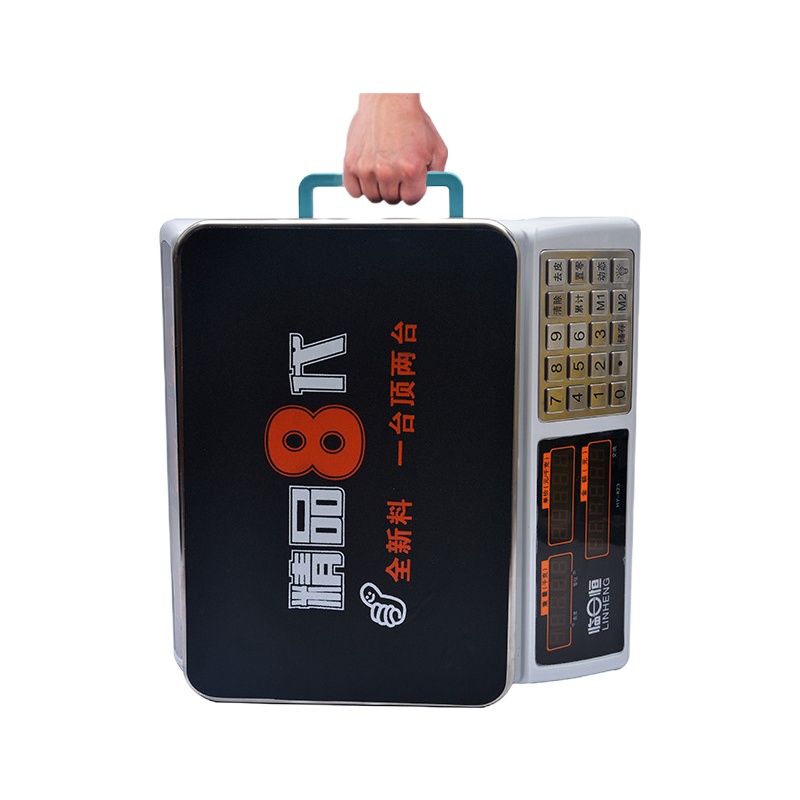 普通材质黑字平盘[精度10克]单用 电子秤台秤商用称卖菜防水称台秤计价秤30公斤厨房超市精准水果秤