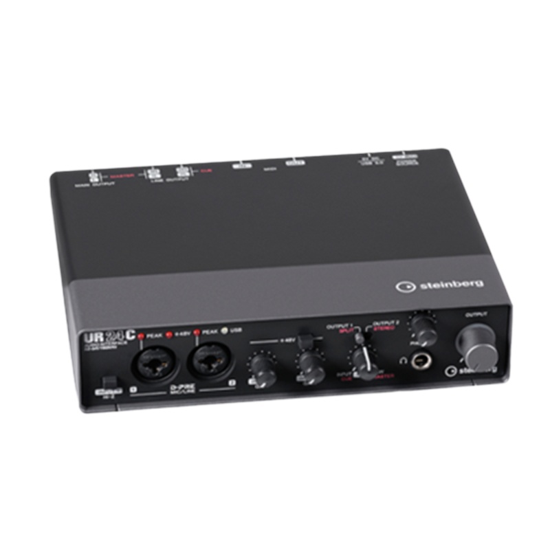 YAMAHA/雅马哈 UR24C专业录音棚编曲混音电脑K歌直播外置USB声卡