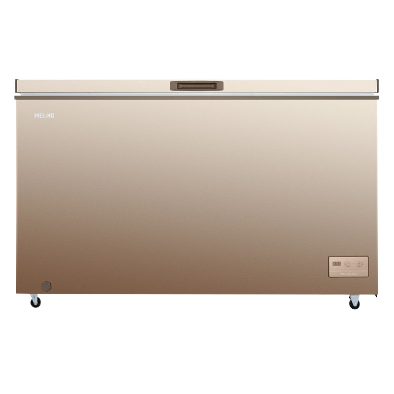 美菱(MELING)428升卧式电脑控温冰柜一室 单温冷冻冷藏转换大冷柜雪柜BC/BD-428DTE