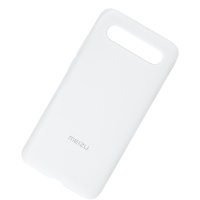 魅族17系列 液态硅胶壳 手机壳 官方适配 柔韧保护 防指纹 防汗渍 象牙白