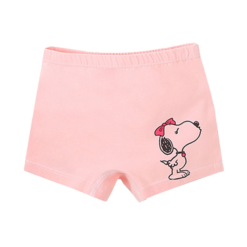 史努比SNOOPY童装儿童内裤男女童平角裤中大童四角裤小孩内裤[四条装]