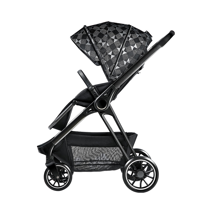 coolbaby婴儿推车 高景观婴儿车可坐可躺双向轻便宝宝儿童手推车