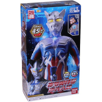 万代豪华版欧布奥特曼三重形态声光人偶30CM重光玩具可动套装 45cm声光版赛罗奥特曼52802-1