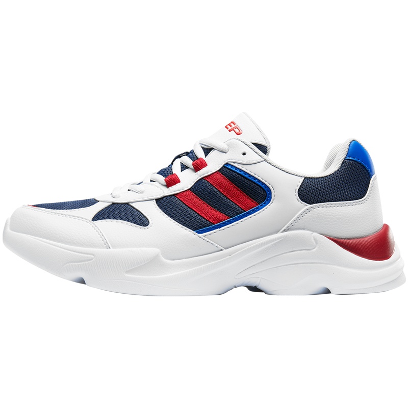 特步男鞋网面运动鞋2020夏季新款透气鞋子复古老爹鞋男士潮休闲鞋