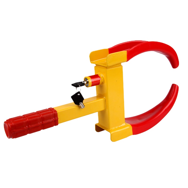 坚冠 防盗虎钳锁车器 八孔梅花锁芯